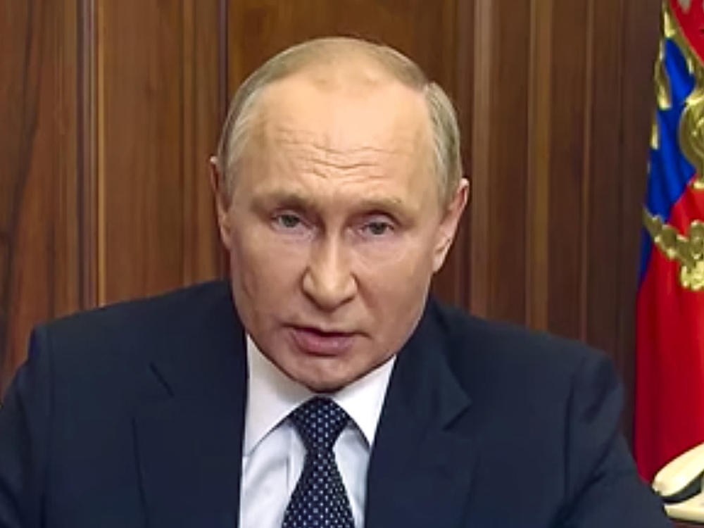 Putin Announces A Partial Military Mobilization For Russian Citizens