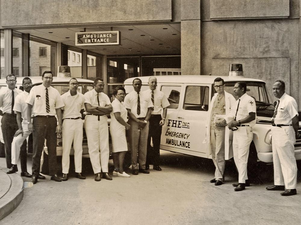A group shot of Freedom House paramedics.