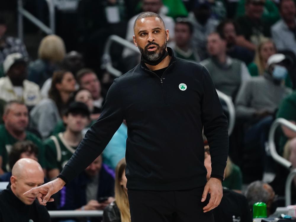 Boston Celtics head coach Ime Udoka is suspended for the entire 2022-2023 season, the team announced late Thursday.