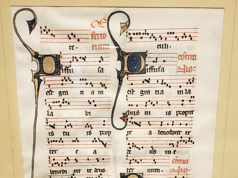 Will Sideri bought a 700-year-old manuscript that was used in the Beauvais Cathedral in France for $75 at an estate sale in Waterville, Maine. An expert on manuscripts said the document could be worth as much as $10,000.