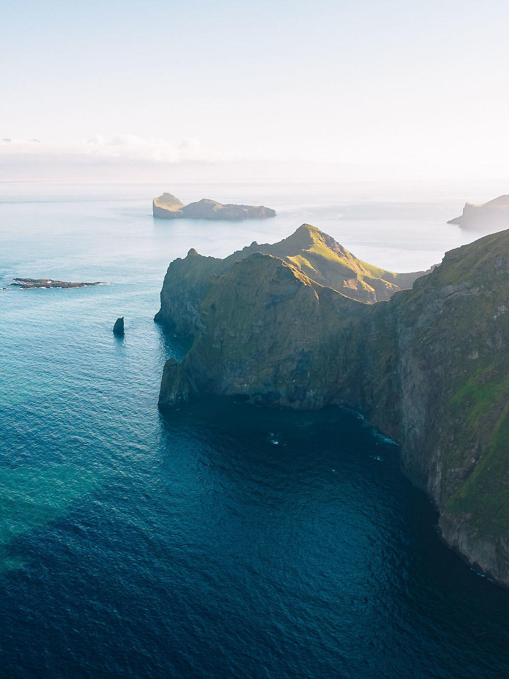 Vestmannaeyjar is an archipelago of volcanic islands and rock stacks off the southern coast of Iceland.