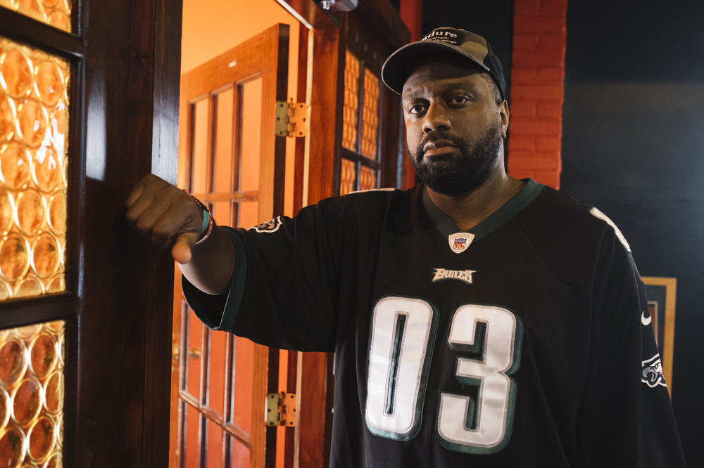 Philadelphia Eagles fan Randy Bruton says he has conflicted feelings about the NFL since the league doesn't always do right by all of its players.