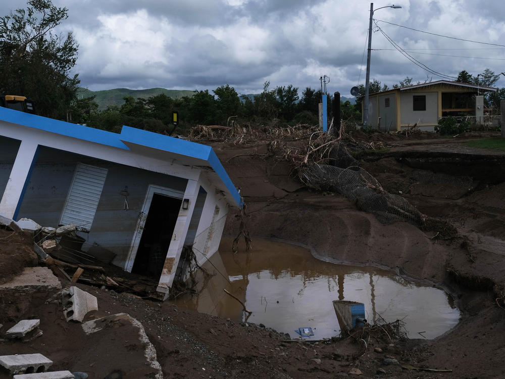 The coastal communities of Salinas near the Rio Nigua experienced massive flooding during Hurricane Fiona.