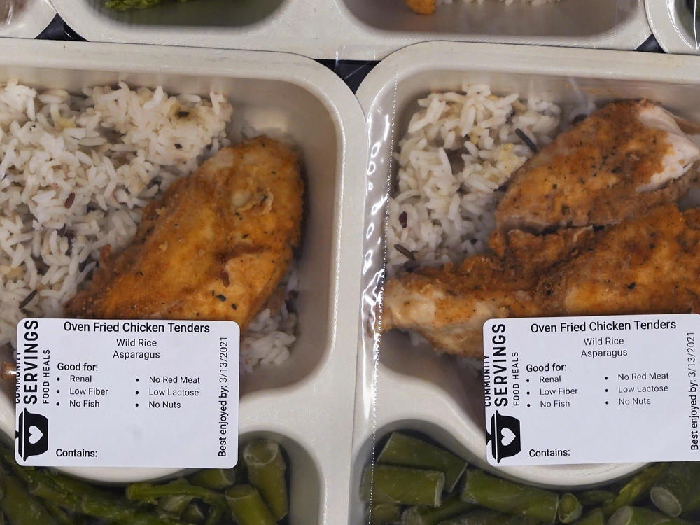 The White House is proposing pilot programs for Medicare to cover medically tailored meals — like the ones in this file photo — as well as nutrition and obesity counselling.