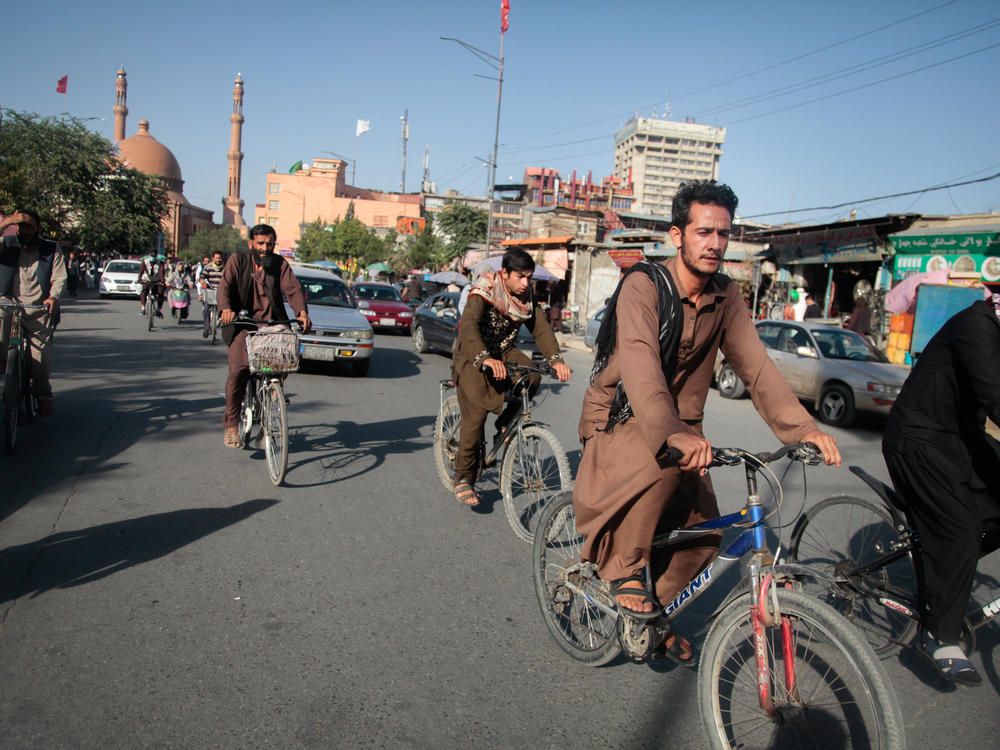 Bicycles have become the only commuting option for many Afghans, who are often unable to afford a ride in a bus or a shared cab as the economy has unraveled under Taliban rule. But the conservative Taliban culture means that women are missing from the ranks of these new riders.