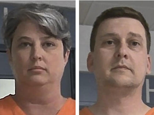 Diana Toebbe (left) and Jonathan Toebbe entered new guilty pleas on Tuesday in a case involving an alleged plot to sell secrets about nuclear-powered warships.