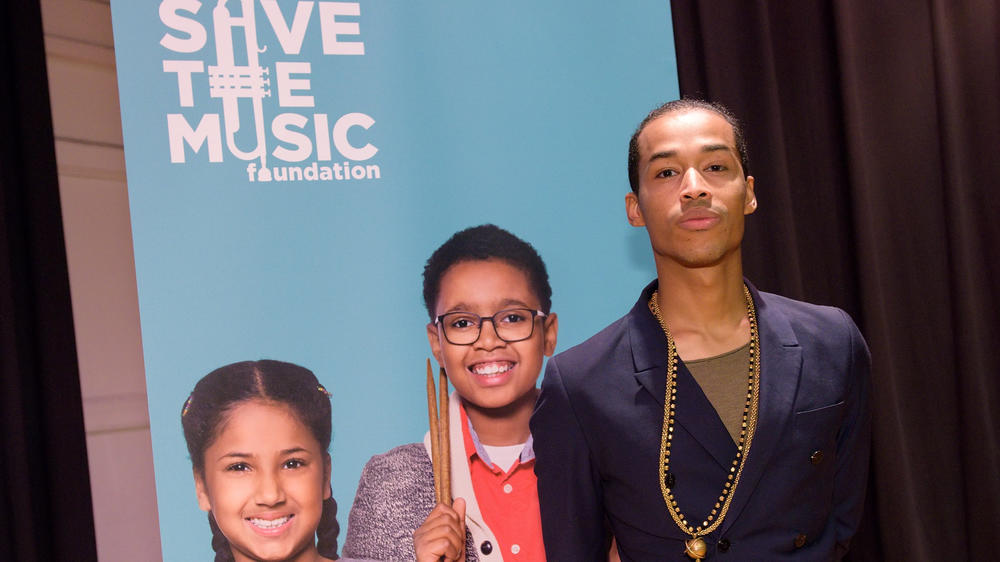 Sir The Baptist, photographed during a VH1 Save The Music event presenting three Chicago schools with piano grants on Nov. 3, 2016.