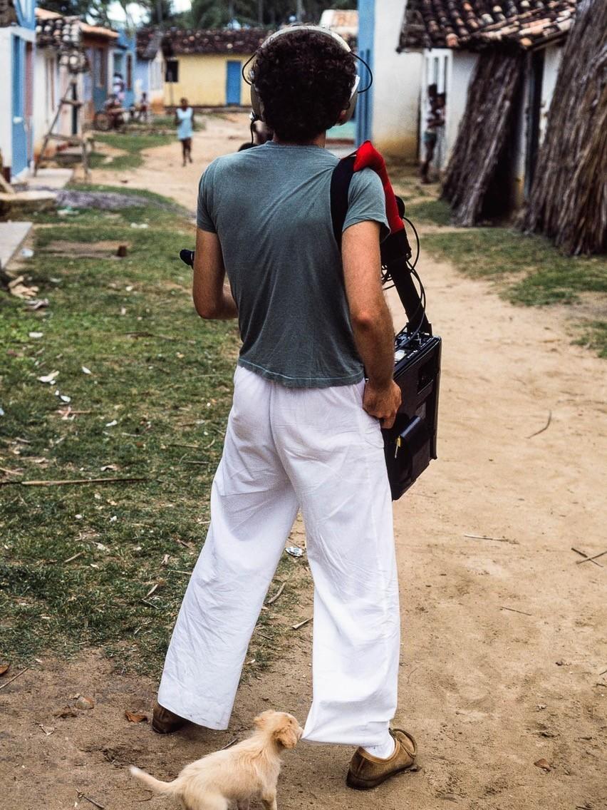 Metzner at work in Bahia, Brazil, in 1975.