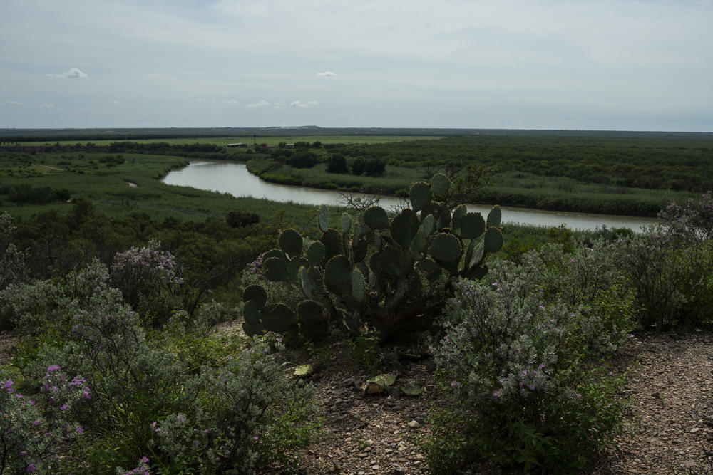 The Rio Grande near Eagle Pass, Texas.