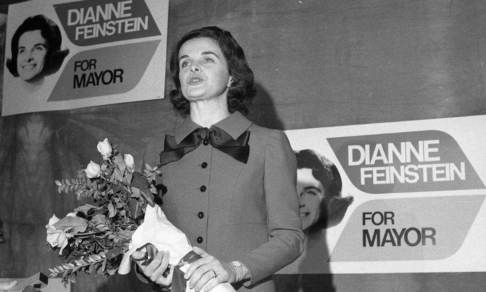 Supervisor Dianne Feinstein running for mayor of San Francisco in October 1971.