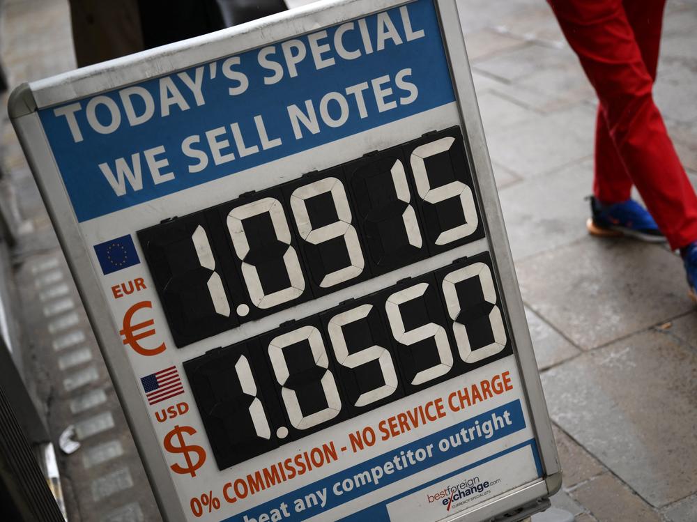 After the United Kingdom's finance minister unveiled sweeping tax cuts, the British pound hit a record low against the U.S. dollar.