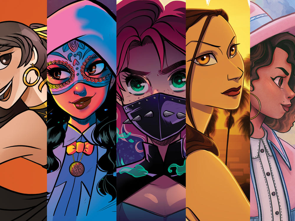 Kayden Phoenix's<em> A La Brava</em> superhero team, whose motto is 
