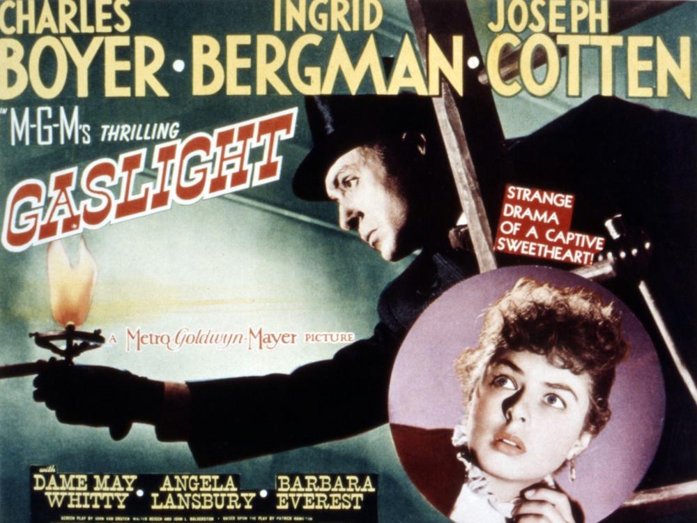 A movie poster from <em>Gaslight.</em>