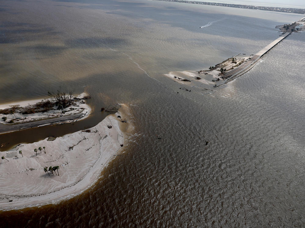Hurricane Ian brought high winds, storm surge and rain to the area on Wednesday.