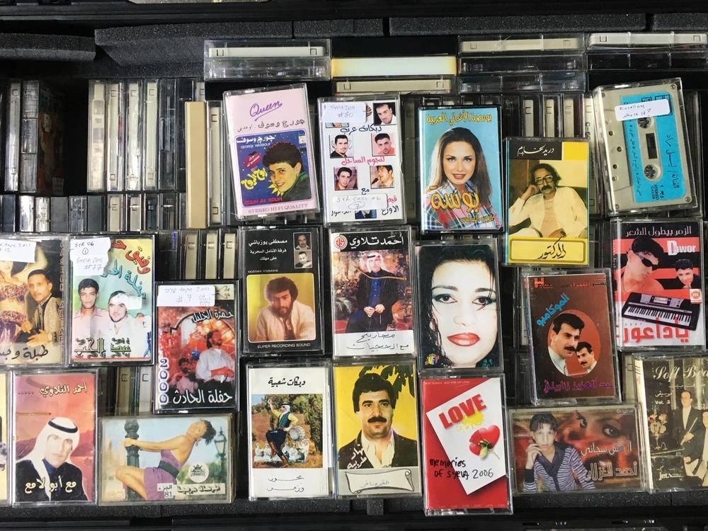 Some tapes from Syrian Cassette Archive's collection.