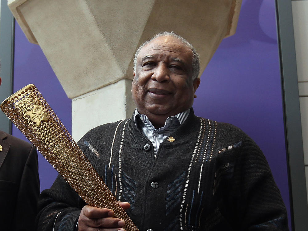 Jim Redmond was selected to be a torchbearer in the nationwide torch relay before the 2012 Olympic Games in London.