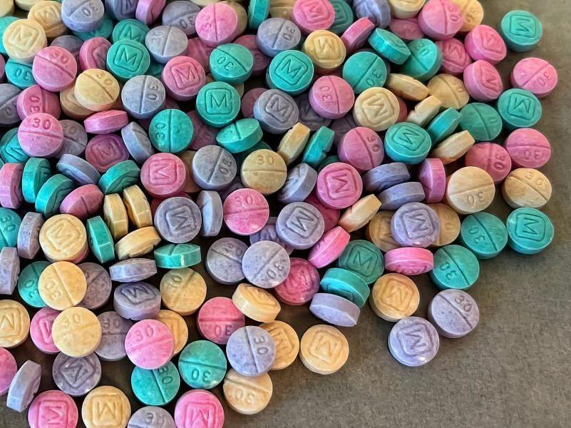 In August 2022, the Drug Enforcement Administration and law enforcement partners seized brightly colored rainbow fentanyl pills in 18 states.