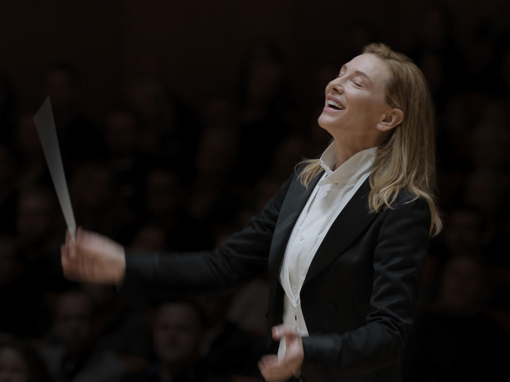 Cate Blanchett plays a world-renowned conductor in the film <em>Tár.</em>
