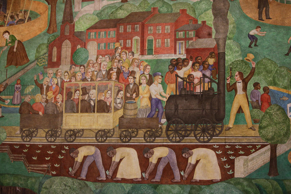 Fresco by Ann Rice O'Hanlon at the University of Kentucky.