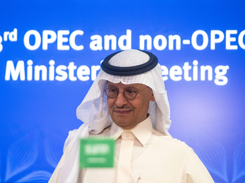 Saudi Arabia's minister of energy, Abdulaziz bin Salman, at the OPEC and non-OPEC meeting on Oct. 5.