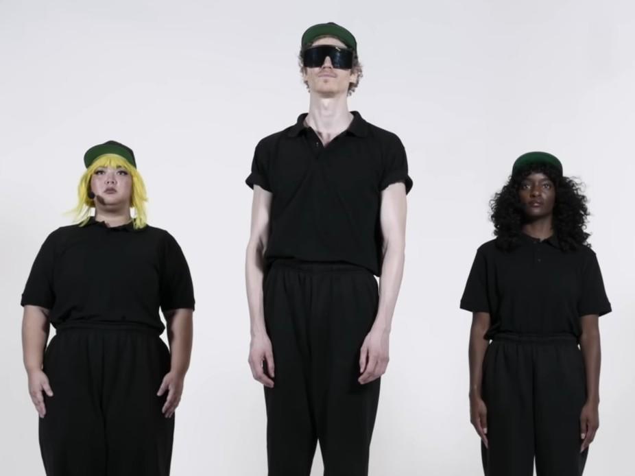 Louis Cole leads collaborators through a deadpan dance medley in the video for 