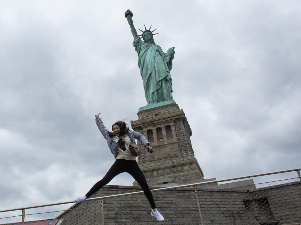 Visitors have a new reason to visit the Statue of Liberty in New York, as the National Park Service is once again allowing people to climb the stairs to the statue's crown.