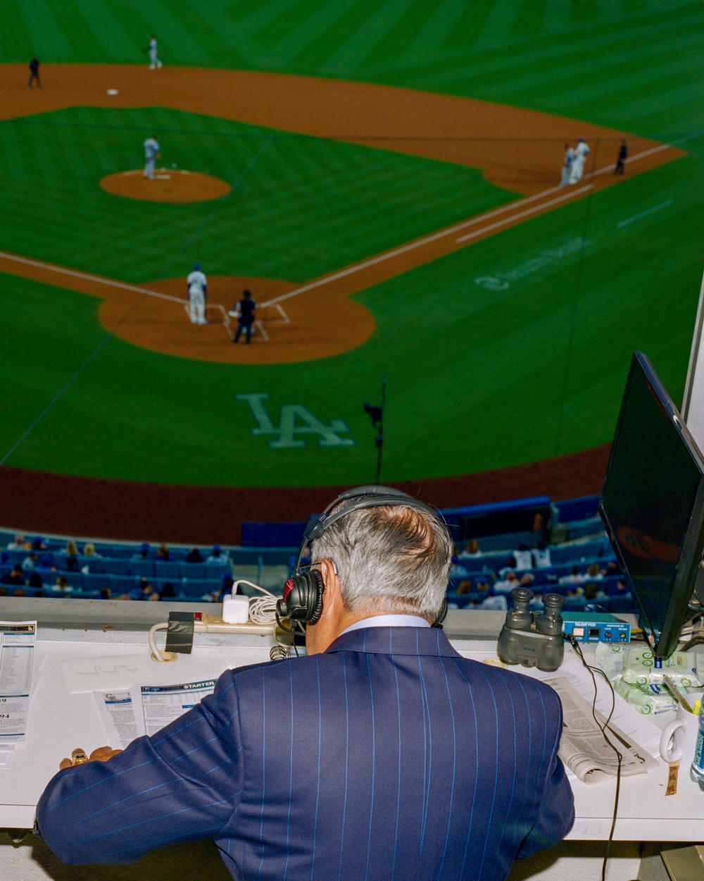 For decades, you couldn't separate Jarrín from the Dodgers.