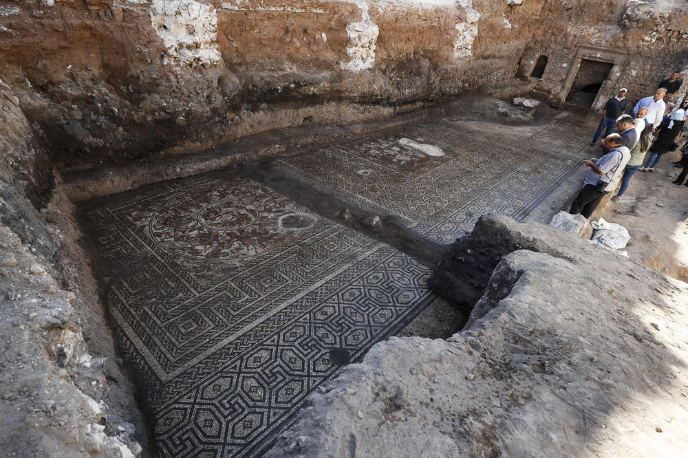 Syrian officials said the mosaic is the most important archaeological discovery since the conflict began 11 years ago.