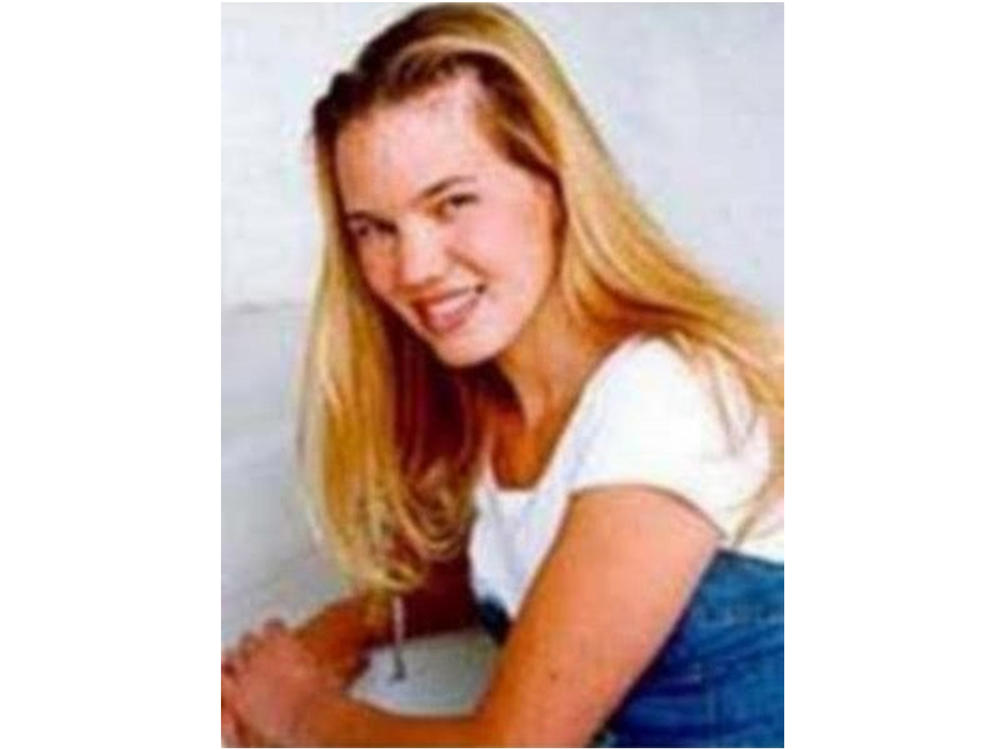 This undated photo released by the FBI shows Kristin Smart, the California Polytechnic State University, San Luis Obispo student who disappeared in 1996.