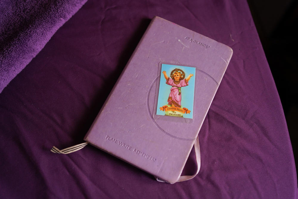 Of all her possessions, this diary is most important, says Baca, a transgender woman who says she fled from Honduras because of fears for her safety and who now lives in Virginia: 