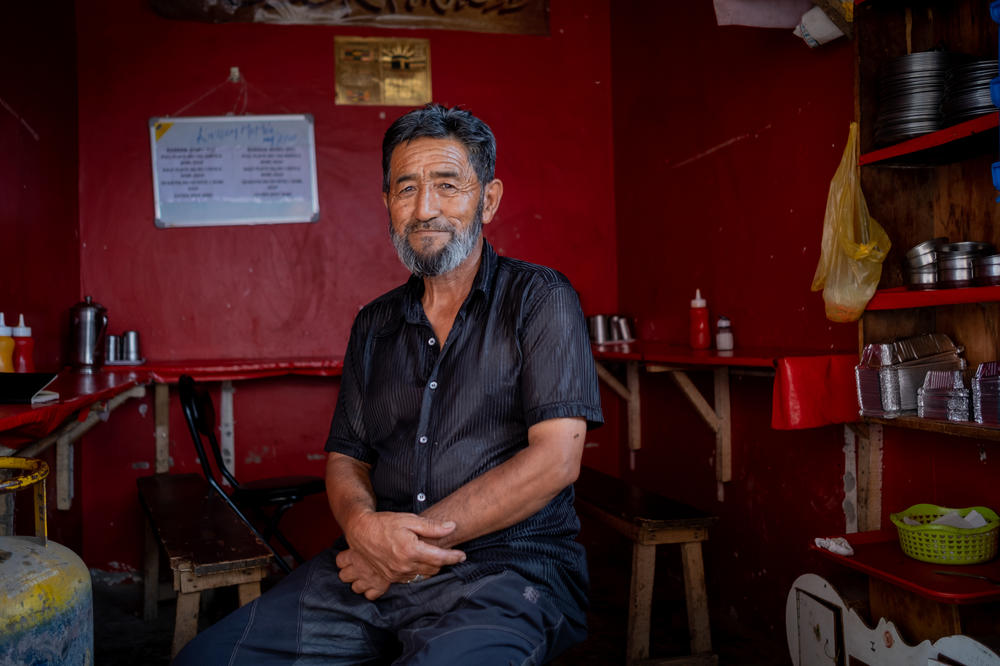 Abdul Kareem Bhat says he now feels at home in Kashmir. There was initial hostility toward the Tibetan immigrants, but when the Kashmiri people realized that these Tibetans were Muslims, there were 