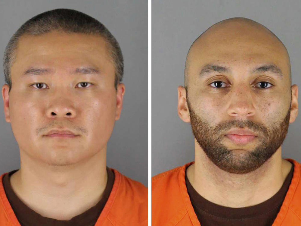 Tou Thao, left, and J. Alexander Kueng, are both former Minneapolis police officers charged in the May 2020 killing of George Floyd.
