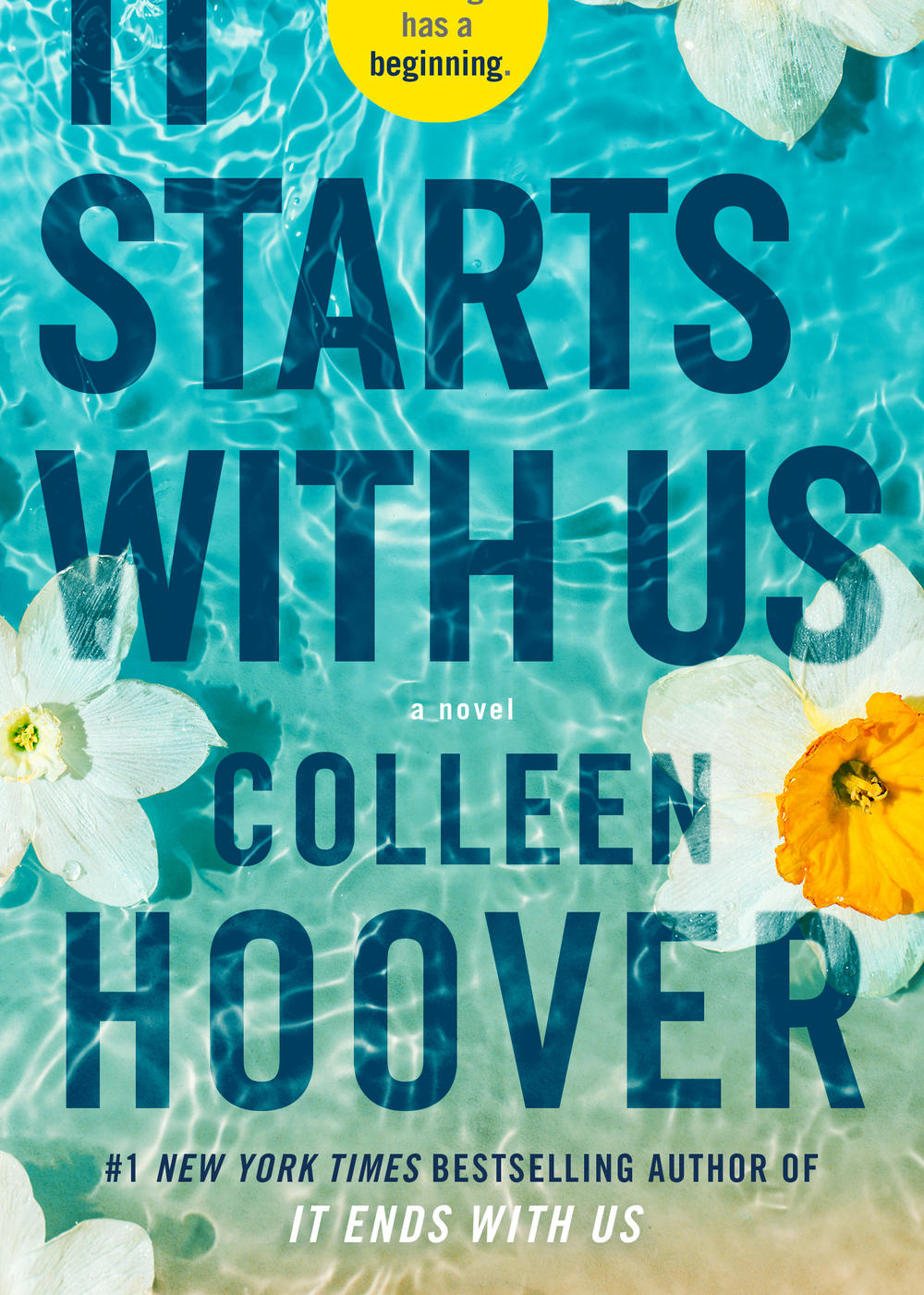 Cover for Colleen Hoover's new novel, <em>It Starts With Us</em>.