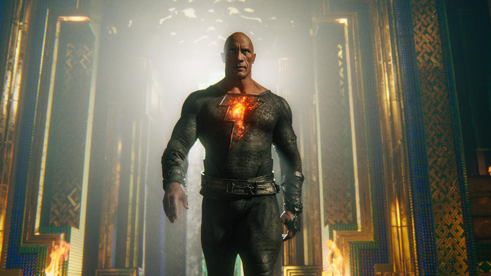Black Adam (Dwayne Johnson) would like a word. (Pssst. It's 