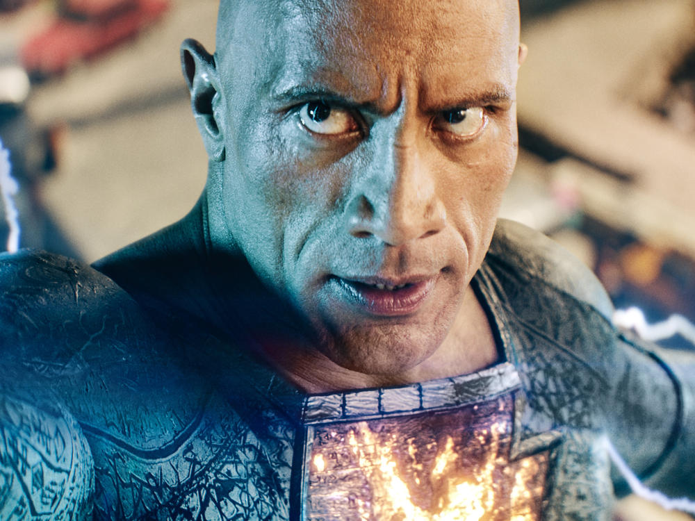 Black Adam the character (Dwayne Johnson) tosses lightning, but <em>Black Adam</em> the movie is a Faraday cage.