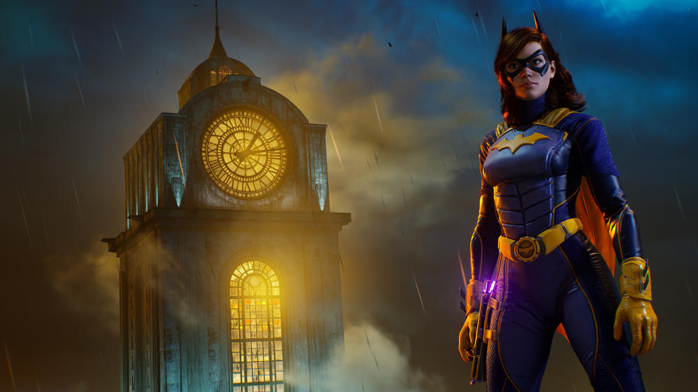 Batgirl near her new hideout, the Belfry.