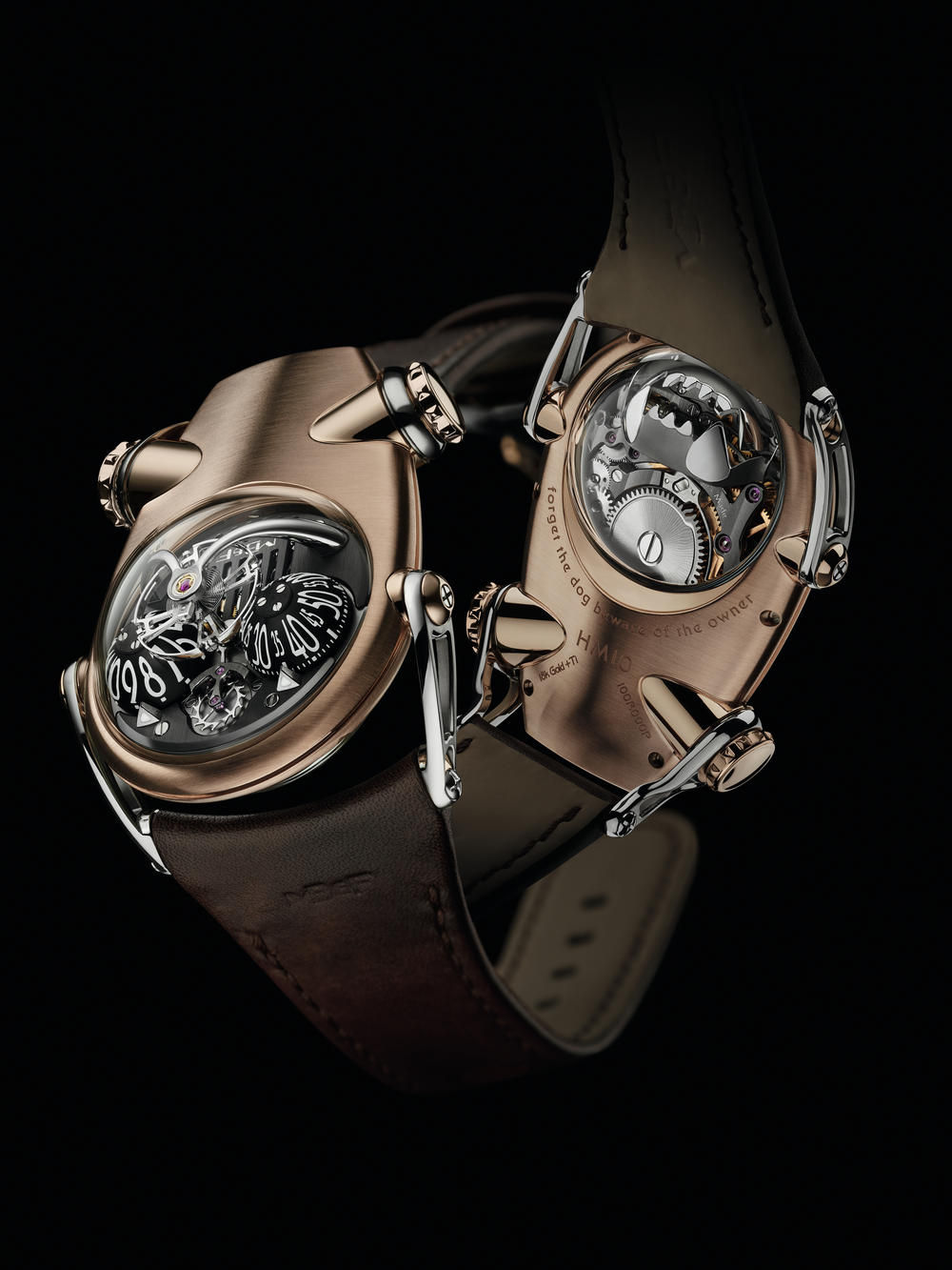 The Bulldog mechanical watch from MB&F retails for $100,000 and has tiny jaws that open and close.