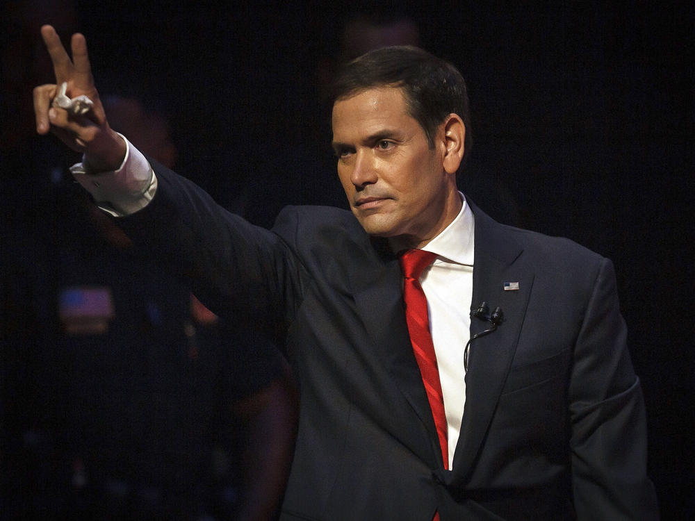 Sen. Marco Rubio, R-Fla., seen in Palm Beach County last month. He was reelected, keeping a critical seat in the Senate for Republicans who hope to seize control and break the 50-50 split.