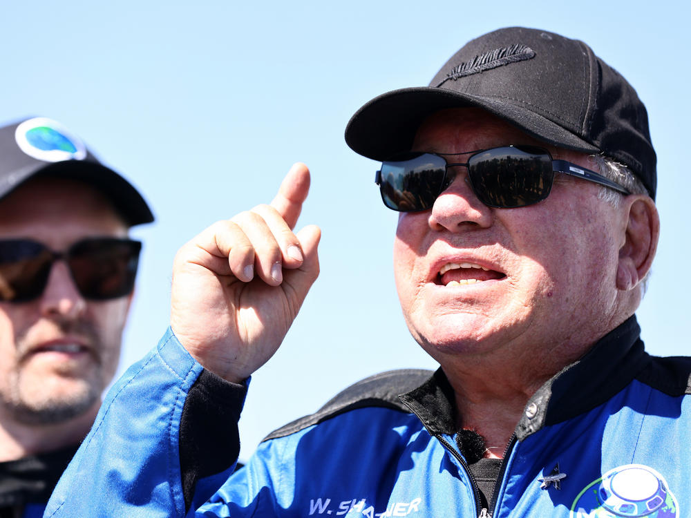 Star Trek actor William Shatner flew into space on October 13, 2021.