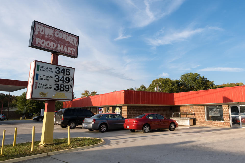 The store where Henry Marrow was shot.