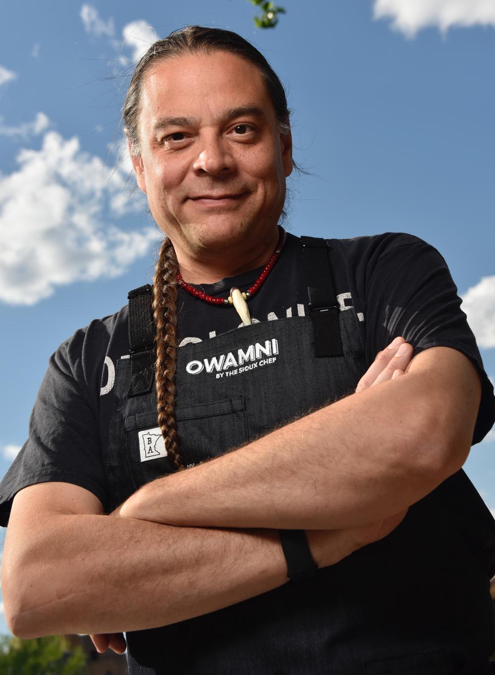 Sherman says cooking with native ingredients does not mean serving antiquated food. 