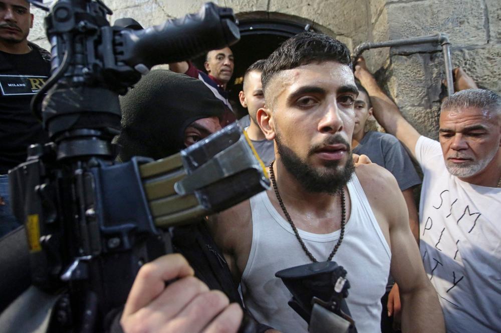 Ibrahim al-Nabulsi in Nablus on July 24.