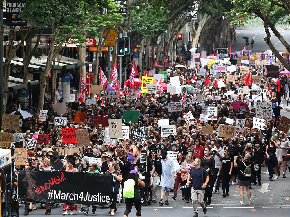 Thousands of protestors attended 