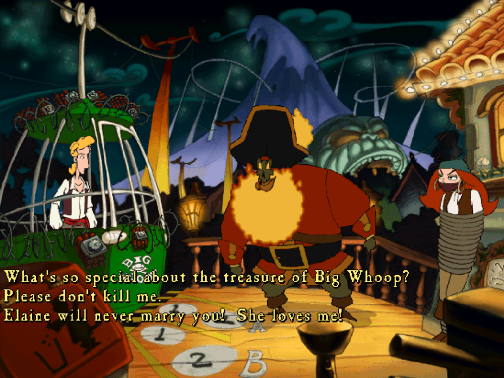 Some fans initially balked at the art style of 1997's 'The Curse of Monkey Island.'