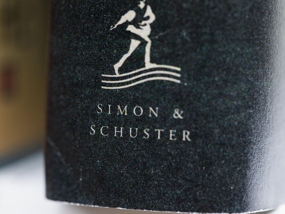 A book published by Simon & Schuster is displayed on Saturday, July 30, 2022, in Tigard, Ore.