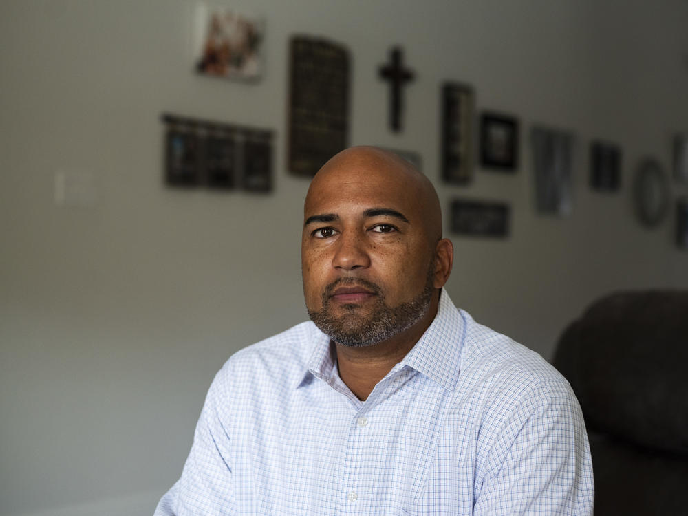James Whitfield, former principal at Colleyville Heritage High School in Colleyville, Texas, in a photo taken at his home in Hurst, Texas, last year.