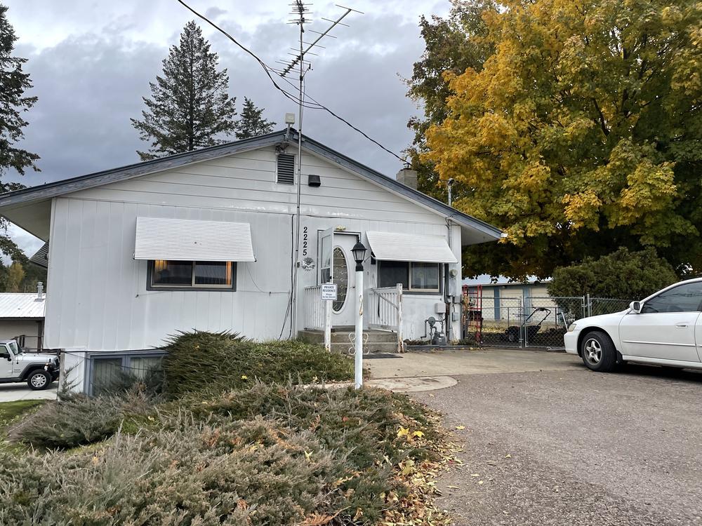 Lisa Beaty and Kim Hilton's three-bedroom rental home in Columbia Falls, Mont. Investors who bought the property have nearly doubled the rent, forcing the couple to move out.