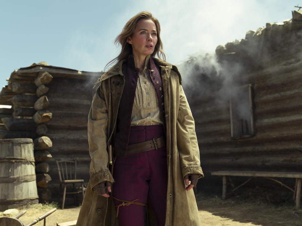 Emily Blunt as Lady Cornelia Locke in <em>The English</em>.