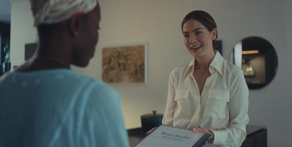 Michelle Monaghan plays an affluent mother with a volatile home life.