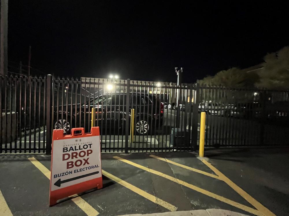 Security has been enhanced at the Maricopa County Tabulation and Election Center in Phoenix